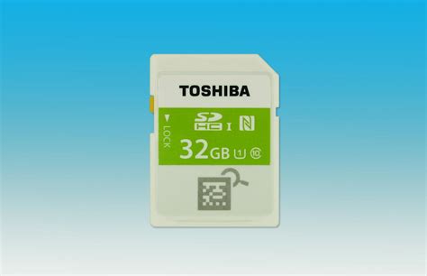 nfc built-in sdhc memory card|Toshiba announces the world's first NFC.